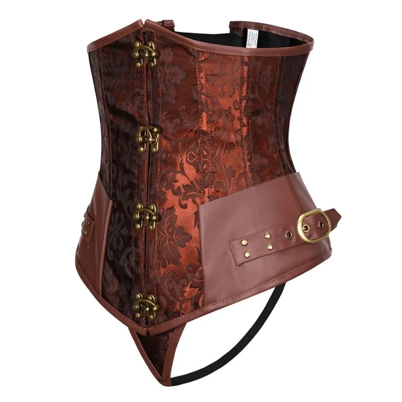 View 4 — Steampunk waist cincher — Corset