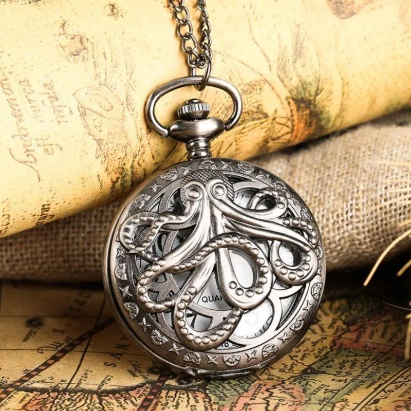 View 3 — Steampunk watch — pocket octopus
