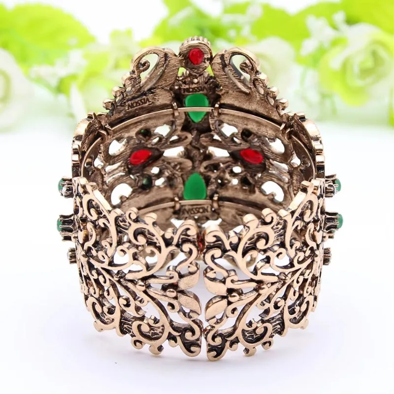 View 3 — Victorian steampunk bracelet — bead
