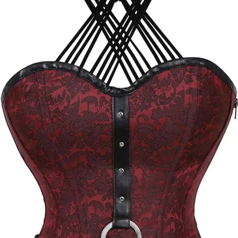 View 8 — Gothic steampunk corset