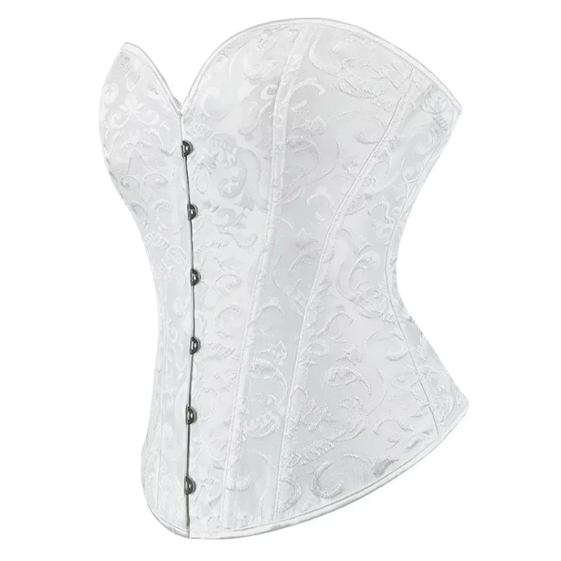 View 5 — Steampunk corset — white
