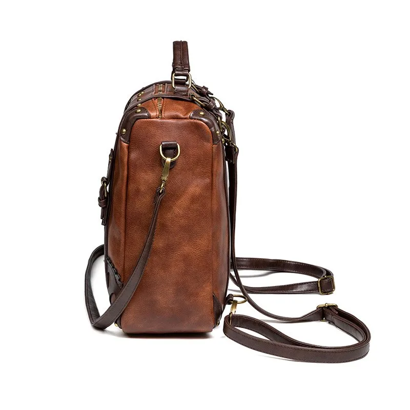 View 6 — Steampunk bag — faux leather / PU