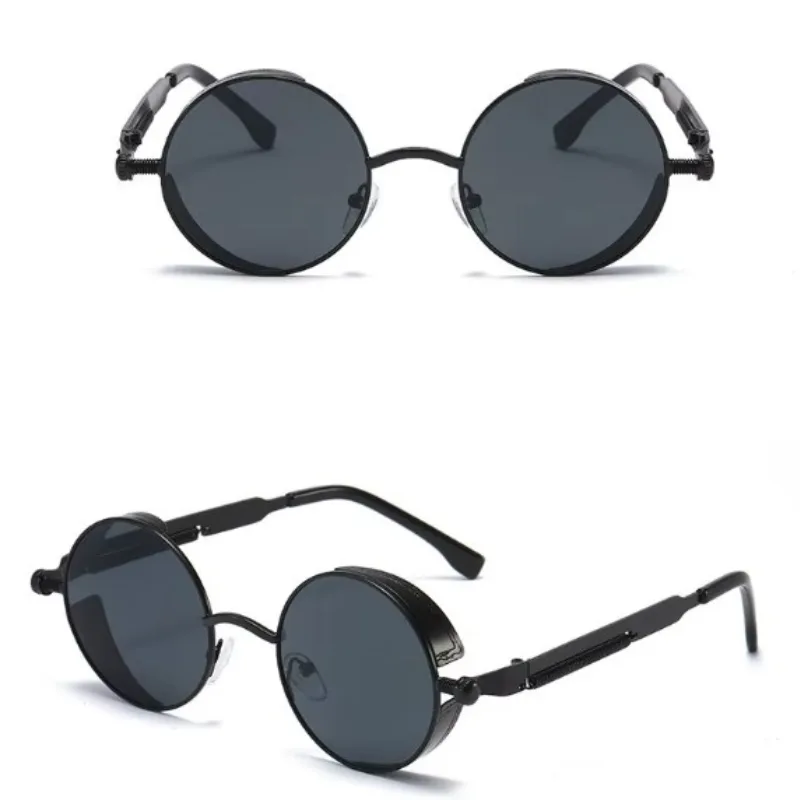 View 9 — Vintage-style steampunk sunglasses
