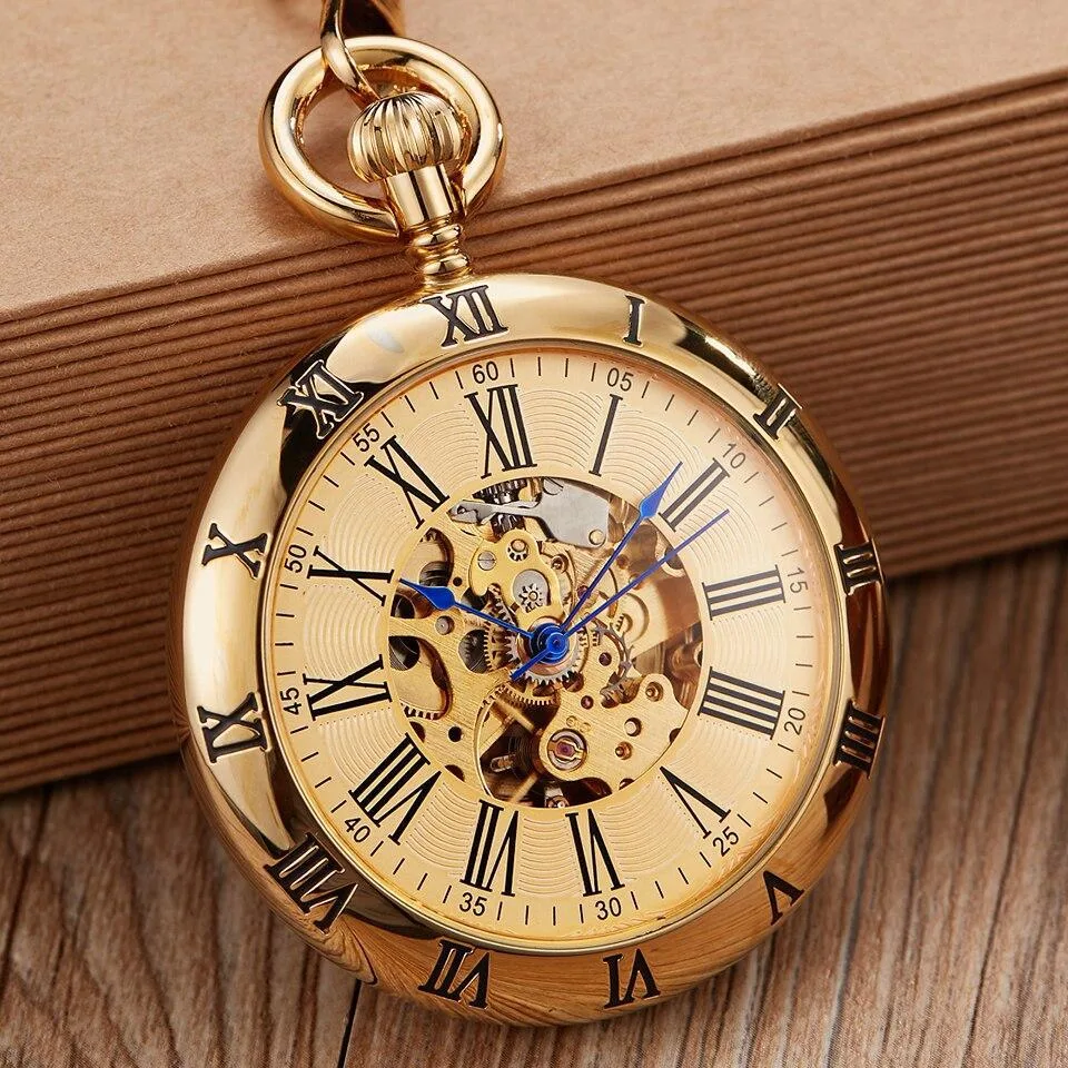 View 6 — Automatic steampunk pocket watch