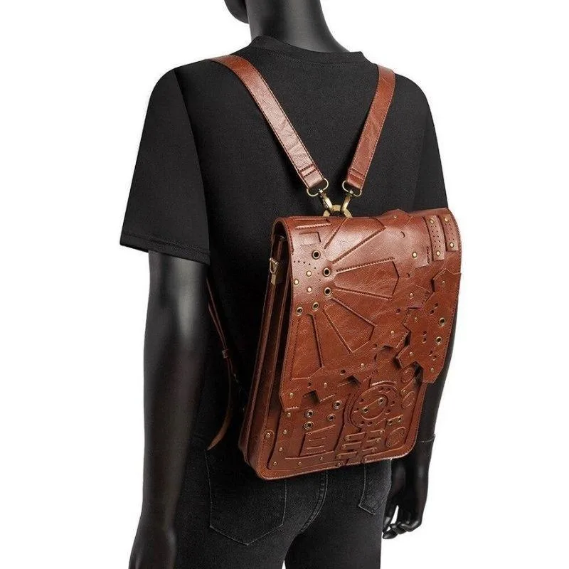 View 2 — Steampunk backpack