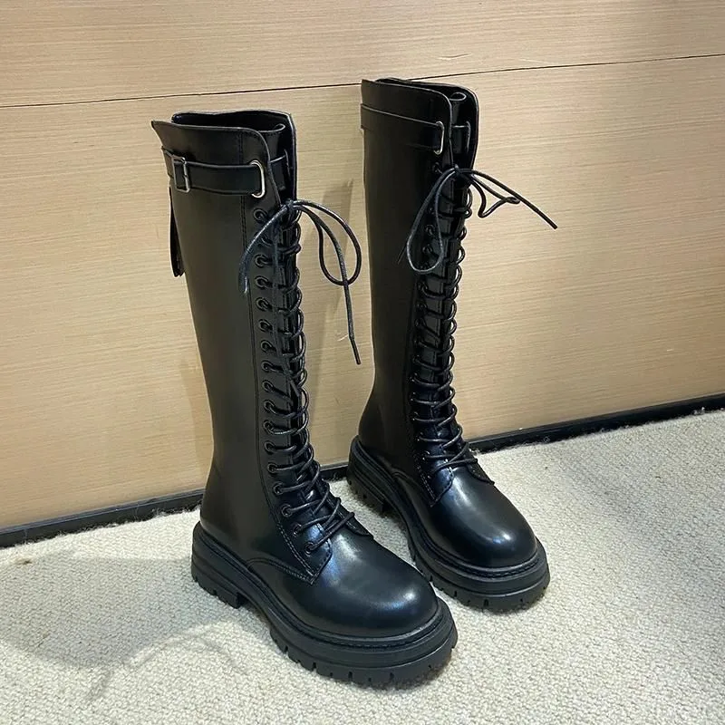 View 3 — Women’s steampunk boots — PU