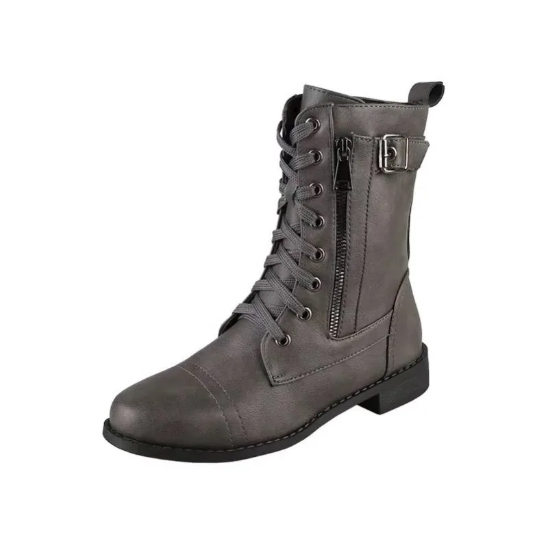View 10 — Retro steampunk ankle boots — punk