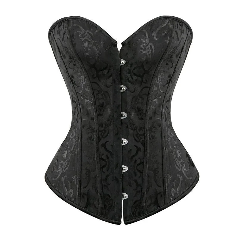 View 10 — Steampunk corset — brocade
