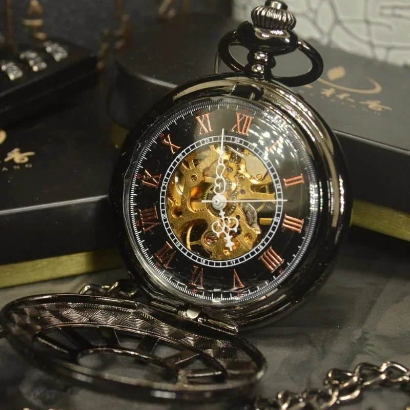 View 3 — Steampunk pocket watch — Black Persona