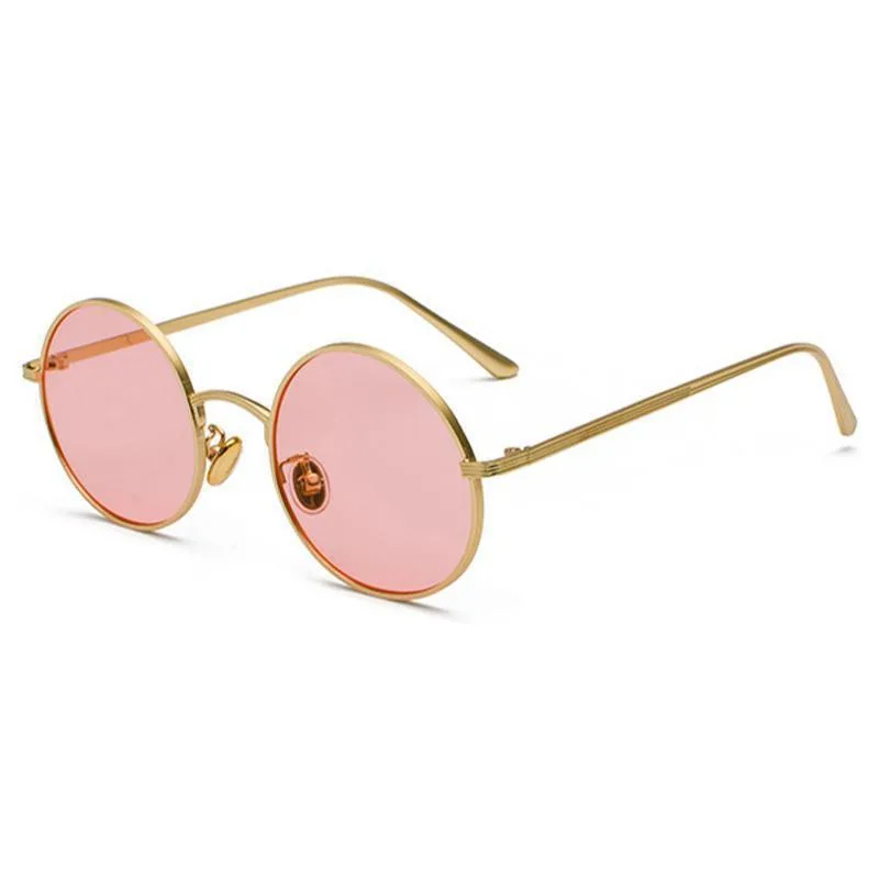 View 6 — Vintage-style steampunk sunglasses — round