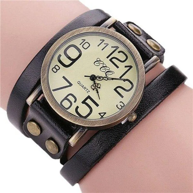 View 2 — Steampunk watch — bracelet 3 turns