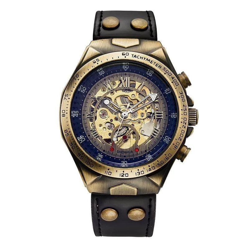 View 3 — Steampunk watch — skeleton