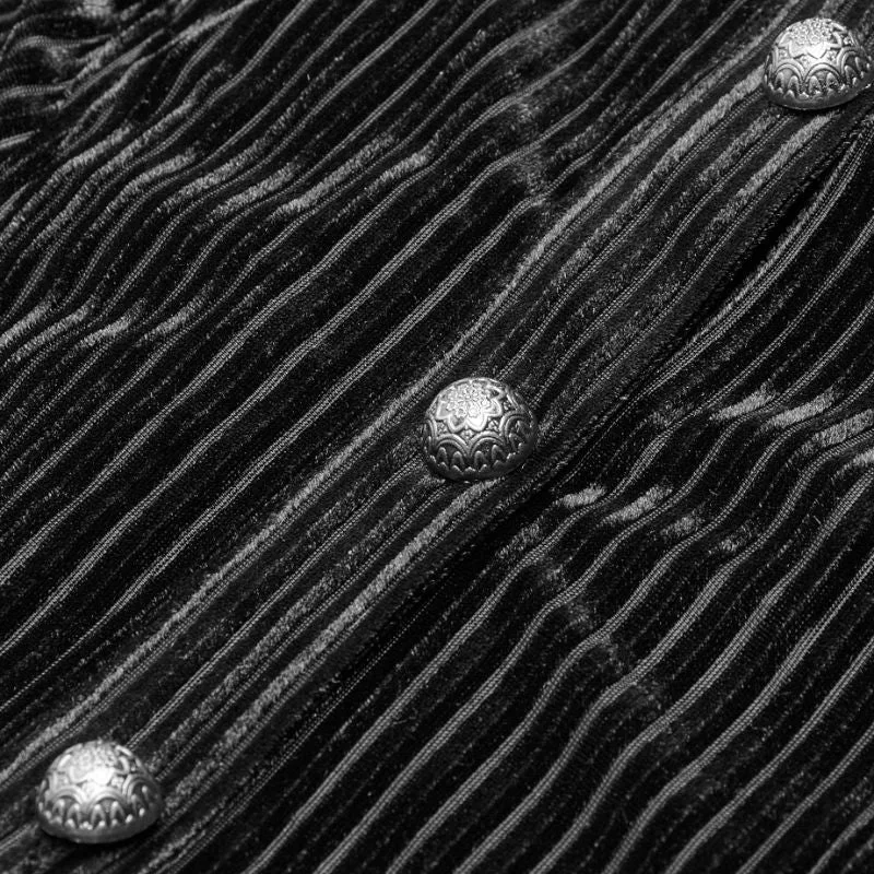 View 6 — Women’s steampunk blouse — stripes