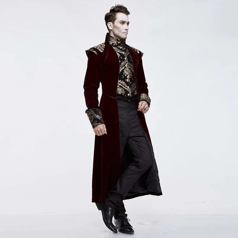 View 3 — Men’s steampunk jacket — Vampire