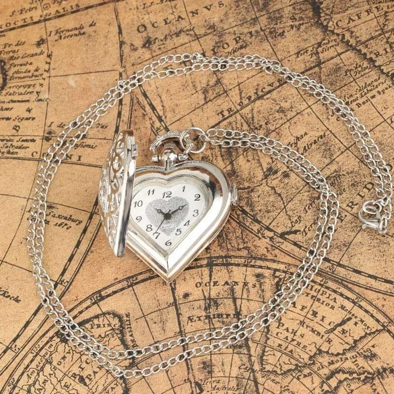 View 5 — Women’s steampunk watch — necklace pendant