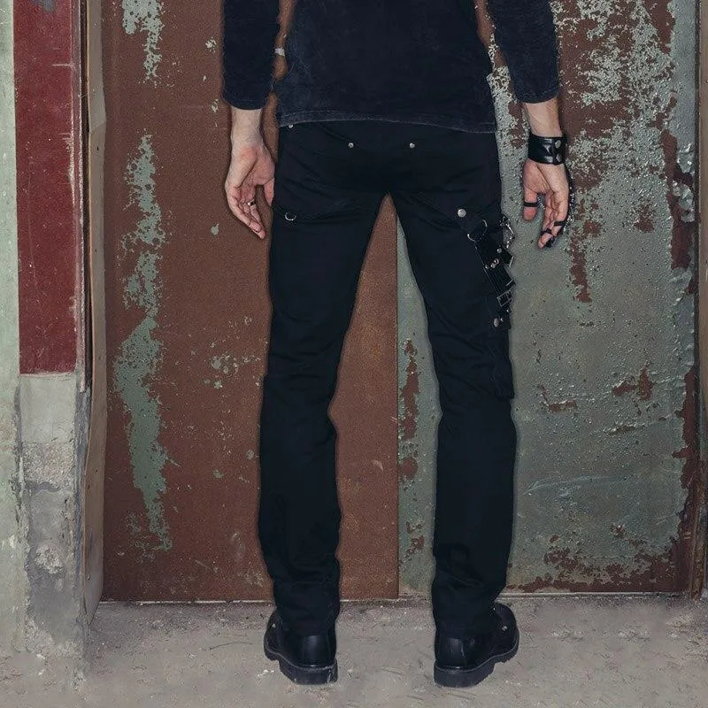 View 3 — Gothic steampunk trousers — chain
