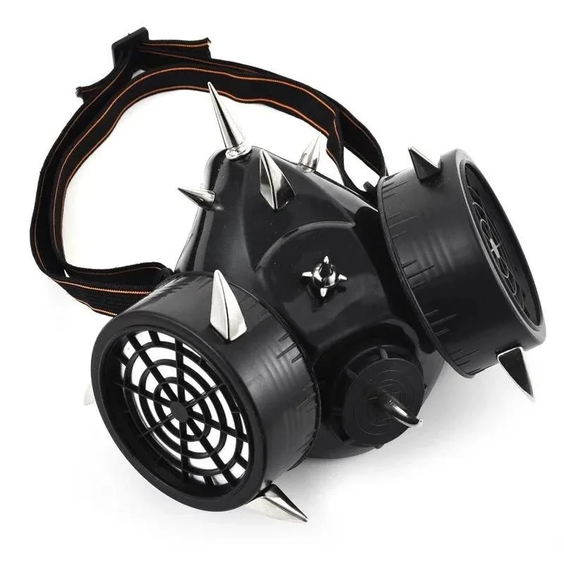 View 3 — Gothic steampunk mask — Gas costume accessory