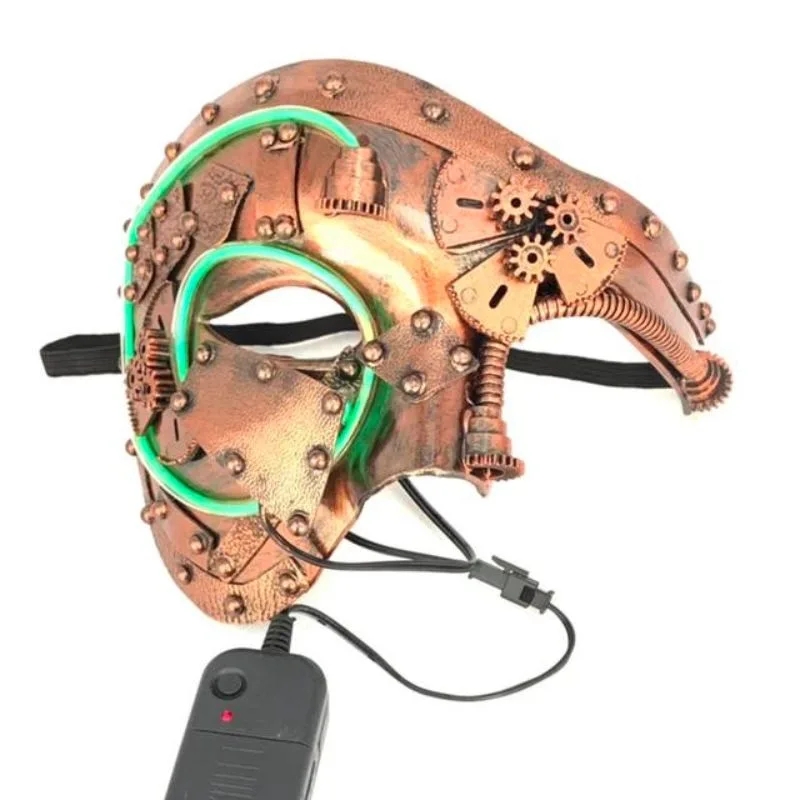 View 5 — Steampunk mask — Half