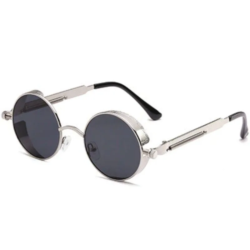 View 7 — Steampunk sunglasses — round metal