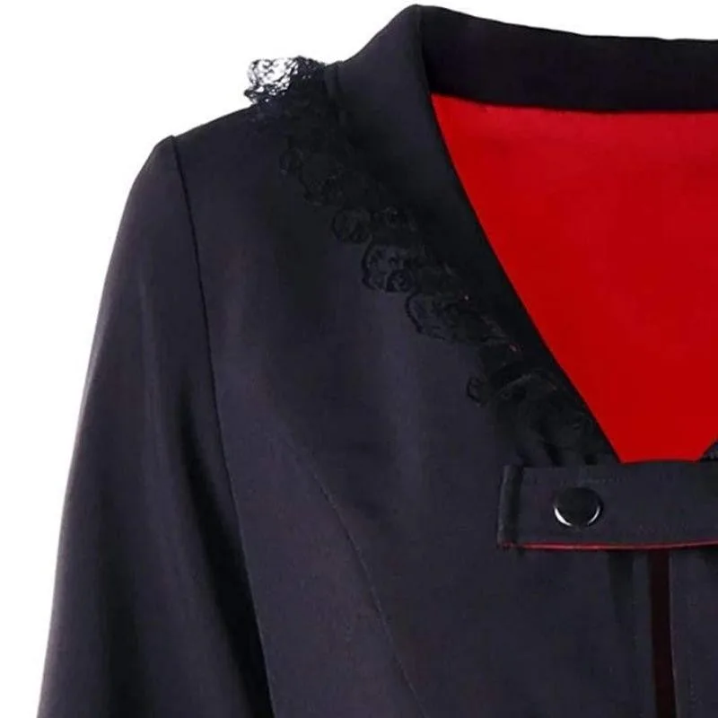 View 3 — Women’s Victorian steampunk jacket — Style
