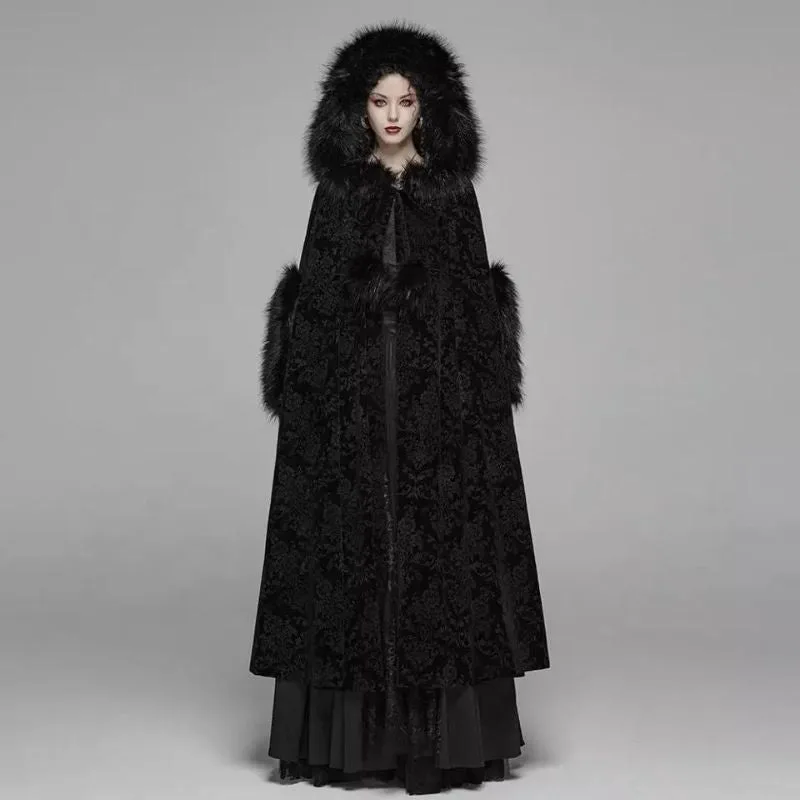 View 2 — Women’s gothic steampunk coat — Cape