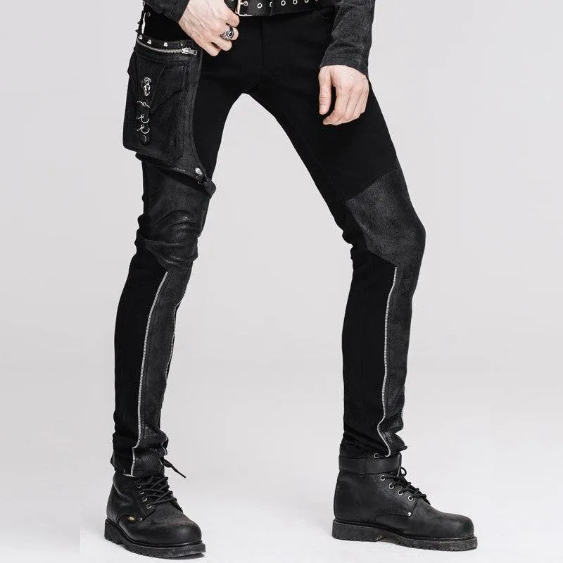 View 4 — Men’s gothic steampunk trousers