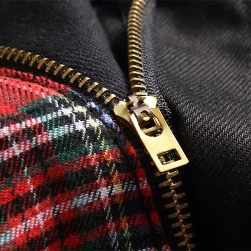 View 5 — Gothic steampunk trousers — tartan