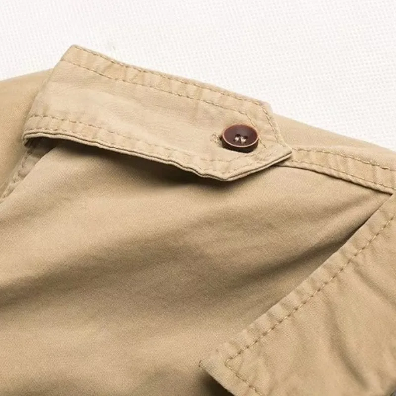 View 7 — Men’s steampunk shirt — epaulettes