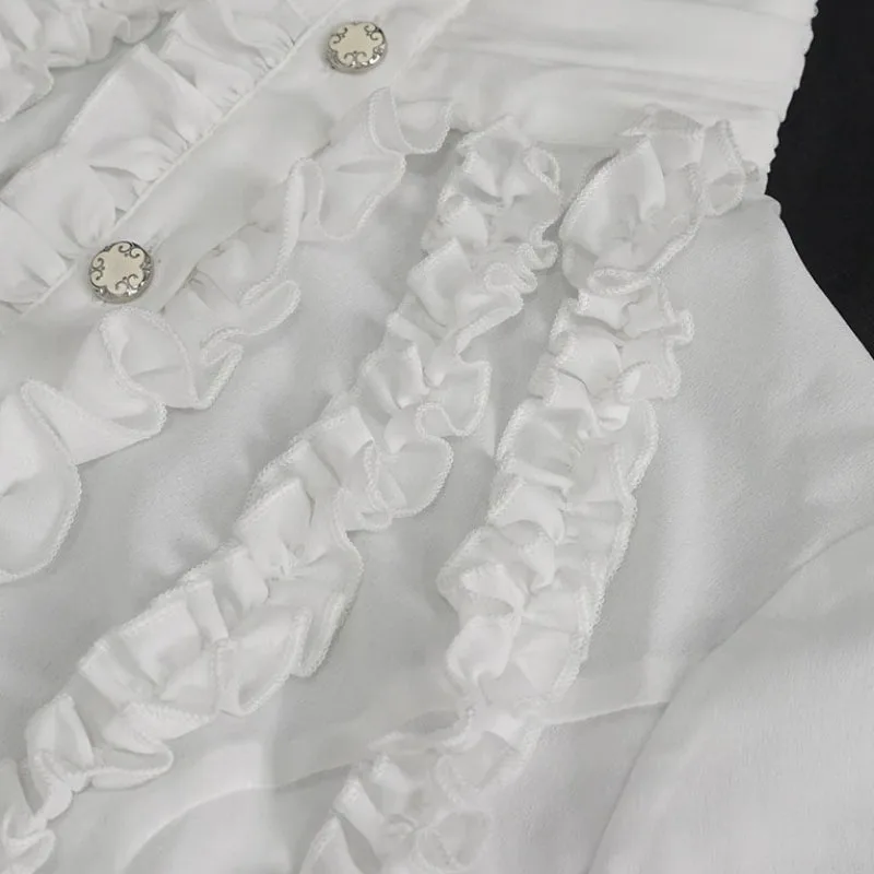 View 4 — Women’s Victorian steampunk blouse