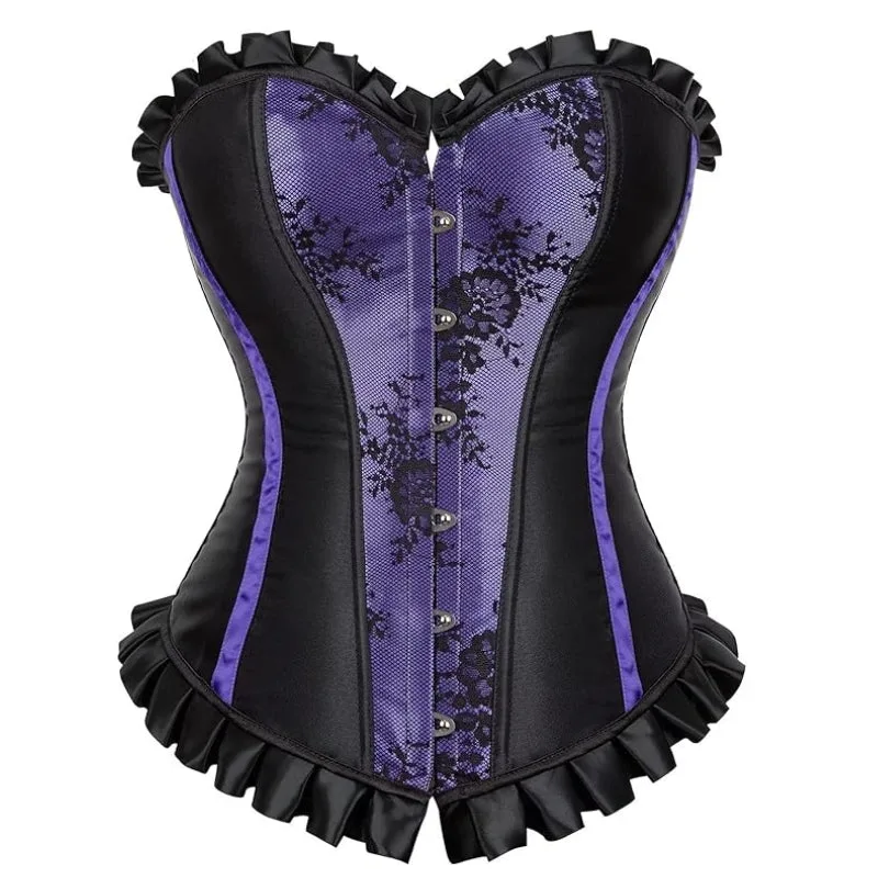 View 8 — Victorian steampunk corset — XXL