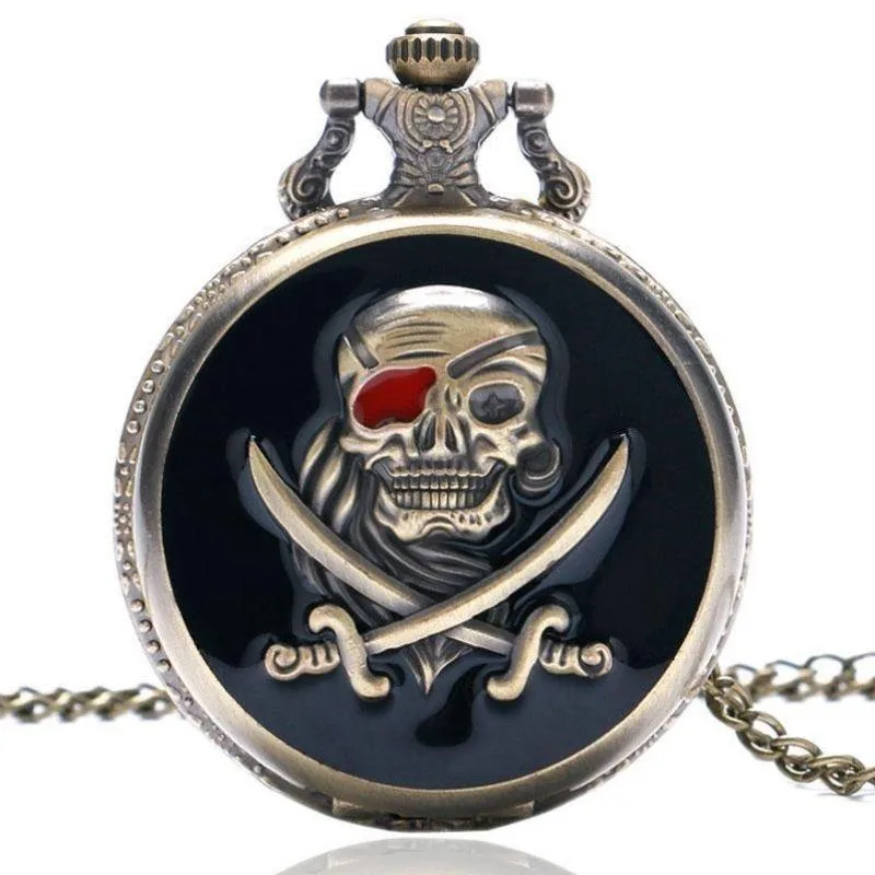 Steampunk pocket watch — Pirate