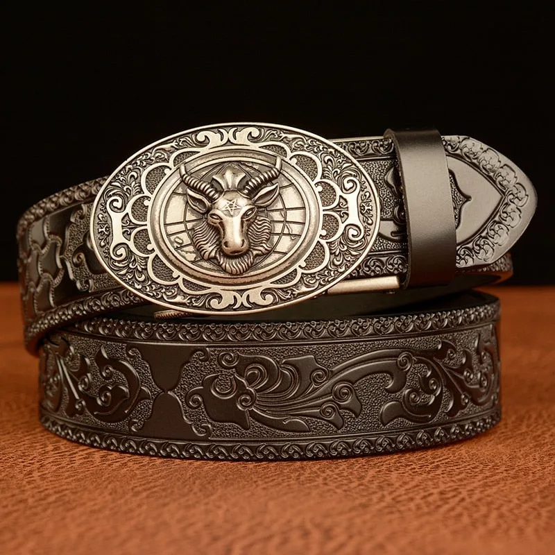 View 8 — Steampunk belt — buckle Cowboy