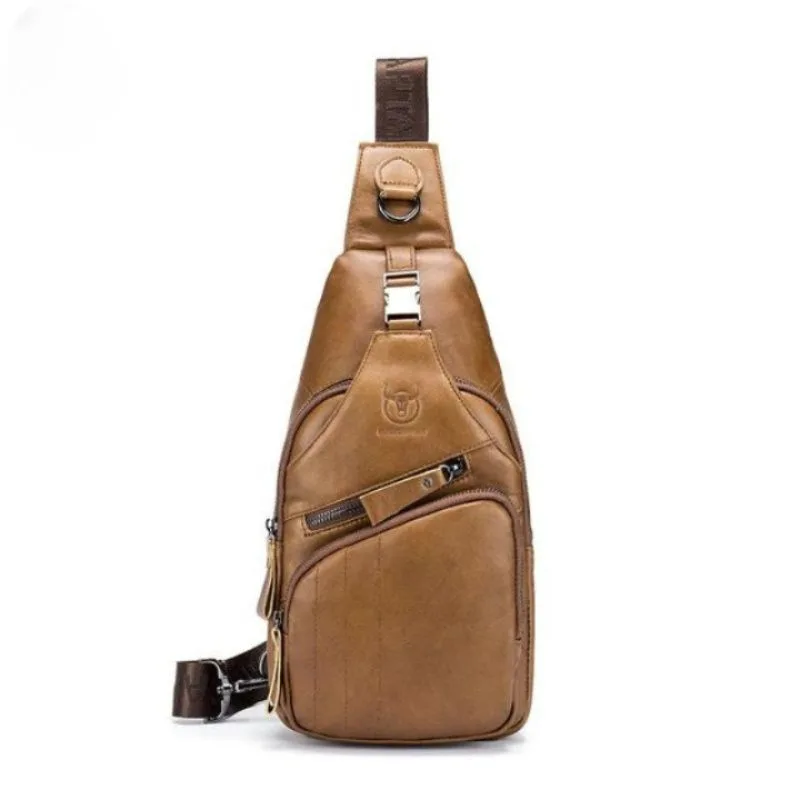 View 5 — Men’s steampunk bag — chest leather