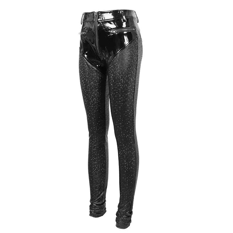 View 6 — Women’s gothic steampunk trousers — Rock