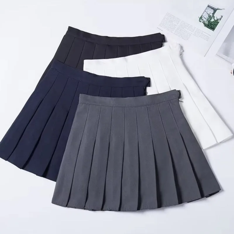 View 6 — Steampunk skirt — Mini pleated size high