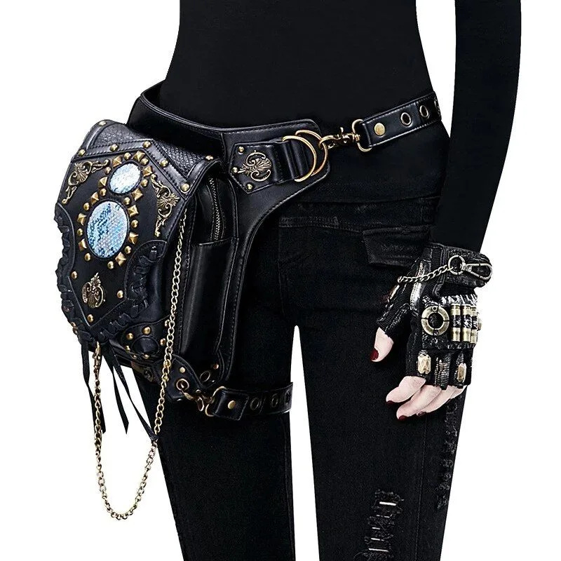 View 4 — Steampunk satchel — Cyber punk