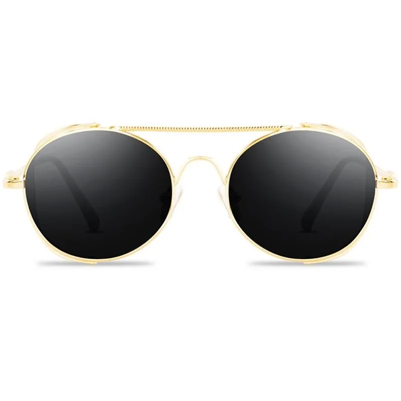 View 7 — Steampunk sunglasses — side shields