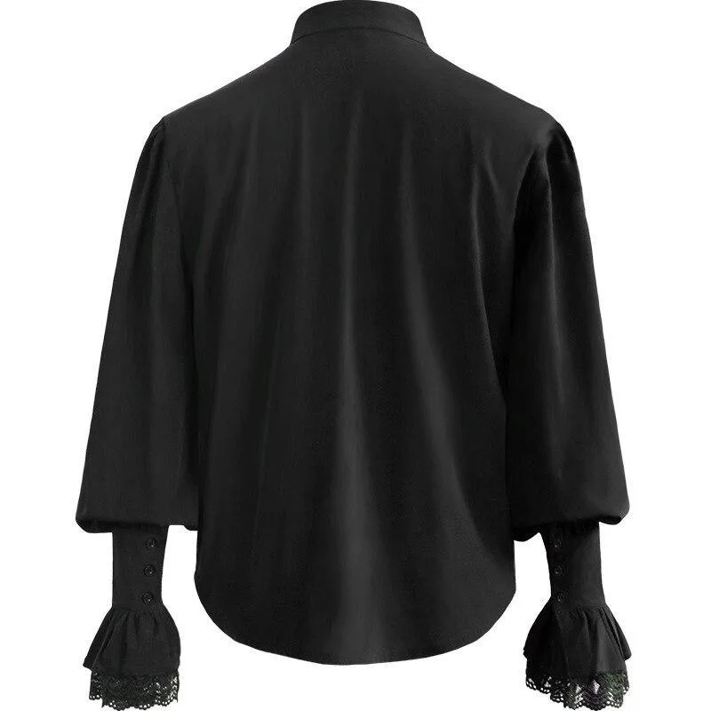 View 2 — Men’s gothic steampunk shirt