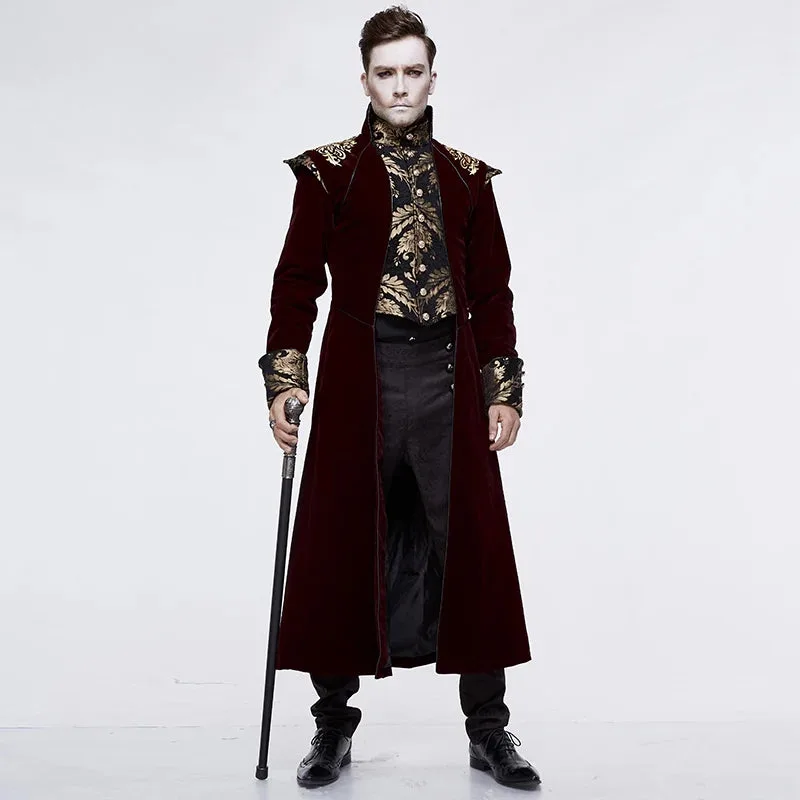View 2 — Men’s steampunk jacket — Vampire