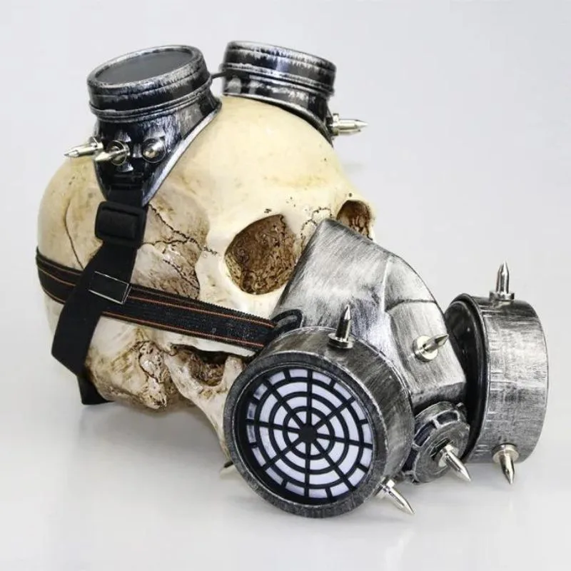 View 5 — Steampunk mask — Gas costume accessory