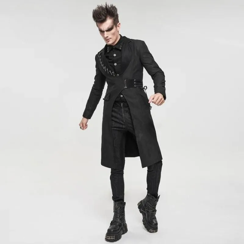 View 2 — Vintage-style steampunk coat