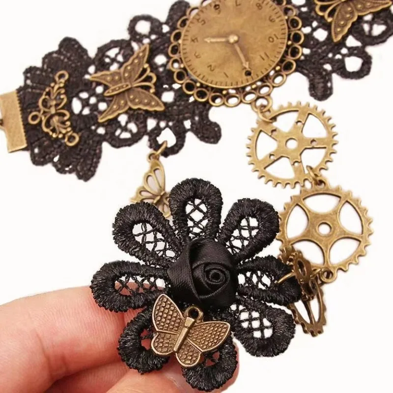 View 4 — Steampunk clock — Bracelet