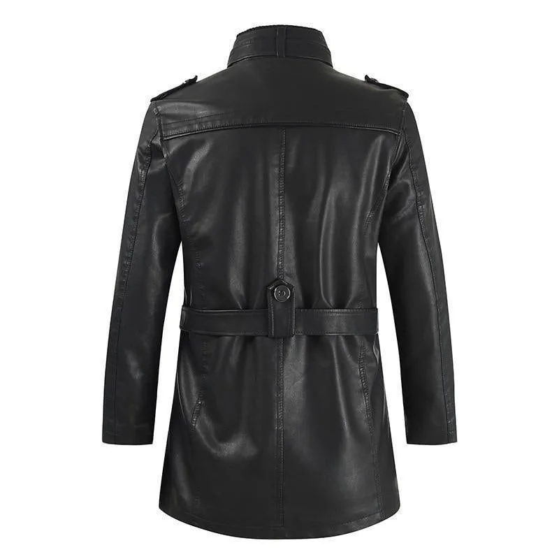 View 4 — Men’s steampunk jacket — PU