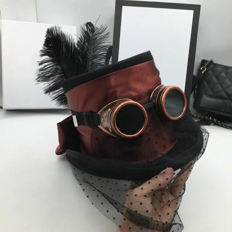 View 2 — Steampunk hat — veil — Ref. 4842450288725