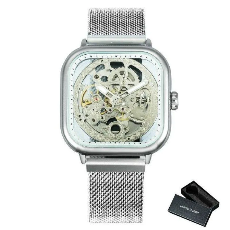 View 9 — Steampunk watch — visible movement