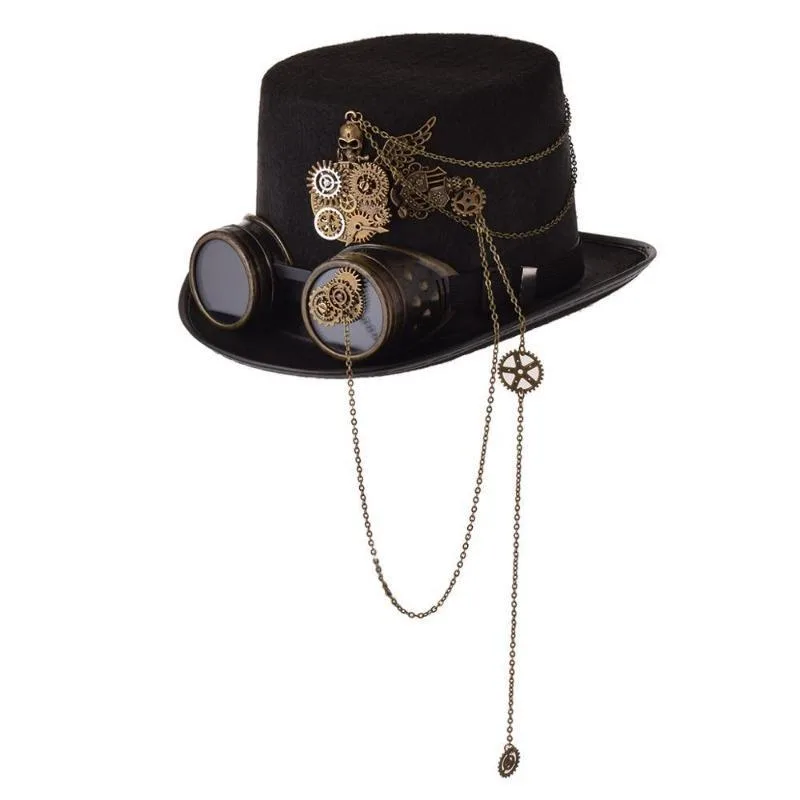 Steampunk hat — chain