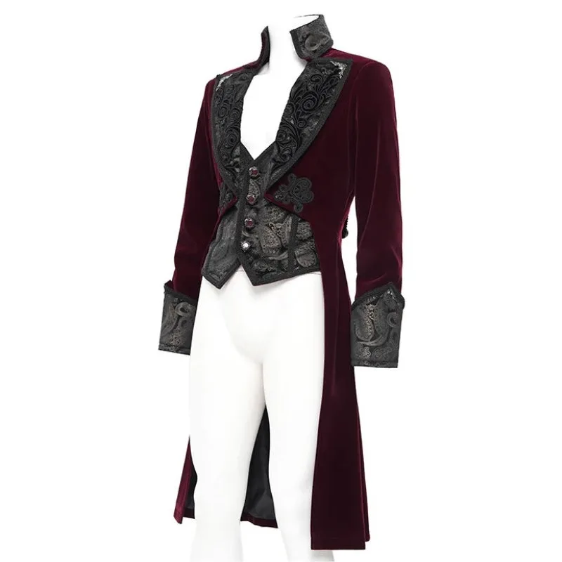 View 8 — Men’s steampunk frock coat — Coat