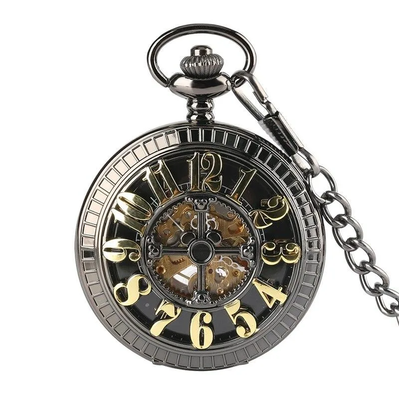View 5 — Steampunk pocket watch — Western