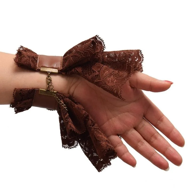 View 4 — Steampunk lace Gloves