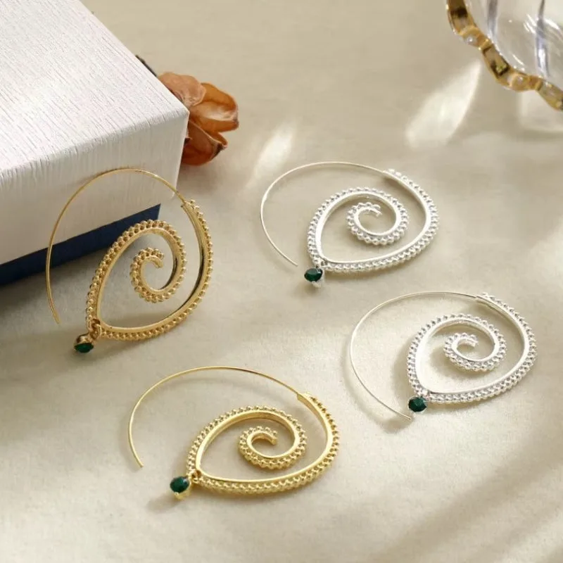 View 4 — Steampunk earrings — bohemian